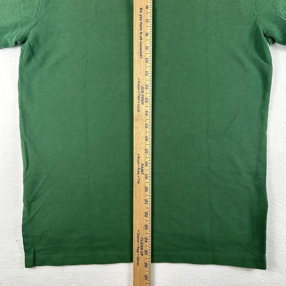 Polo Ralph Lauren Polo Shirt Mens Medium Tennis Club Crest Logo Custom Fit